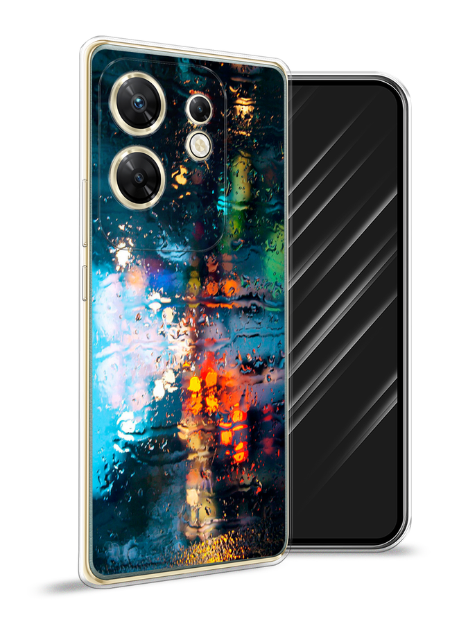

Чехол Awog на Infinix Zero 30 4G "Абстракция 28", Бирюзовый, 3105050-1
