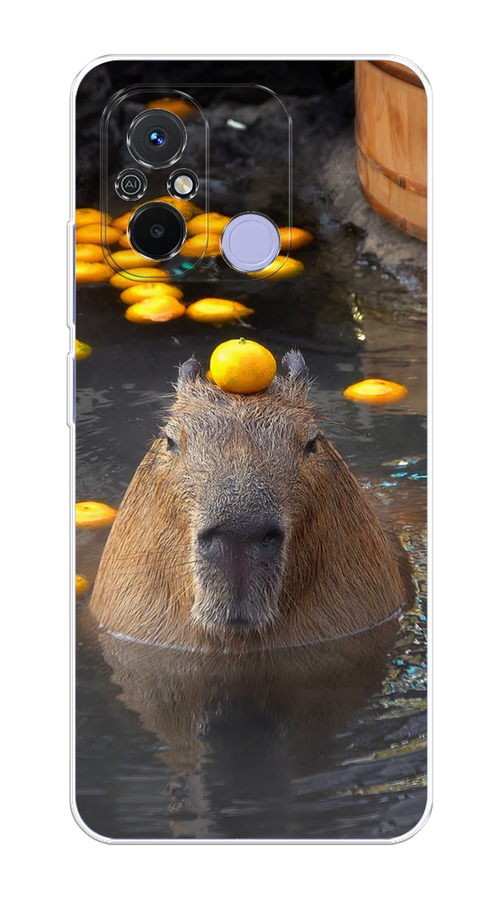 

Чехол Homey на Redmi 12C "Капибара отдыхает", Коричневый;оранжевый;серый, 317550-1