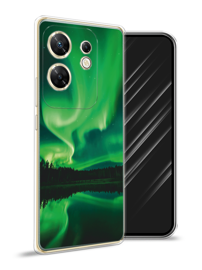 

Чехол Awog на Infinix Zero 30 4G "Ночные пейзажи 7", Зеленый;черный, 3105050-1