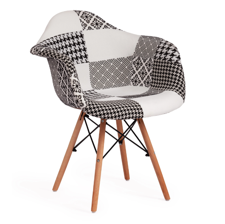 фото Кресло secret de maison cindy soft (eames) (mod. 101), черный / белый tetchair