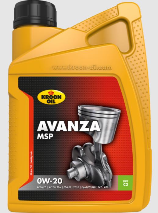 

Масло моторное AVANZA MSP 0W-20 1L ( 37349)