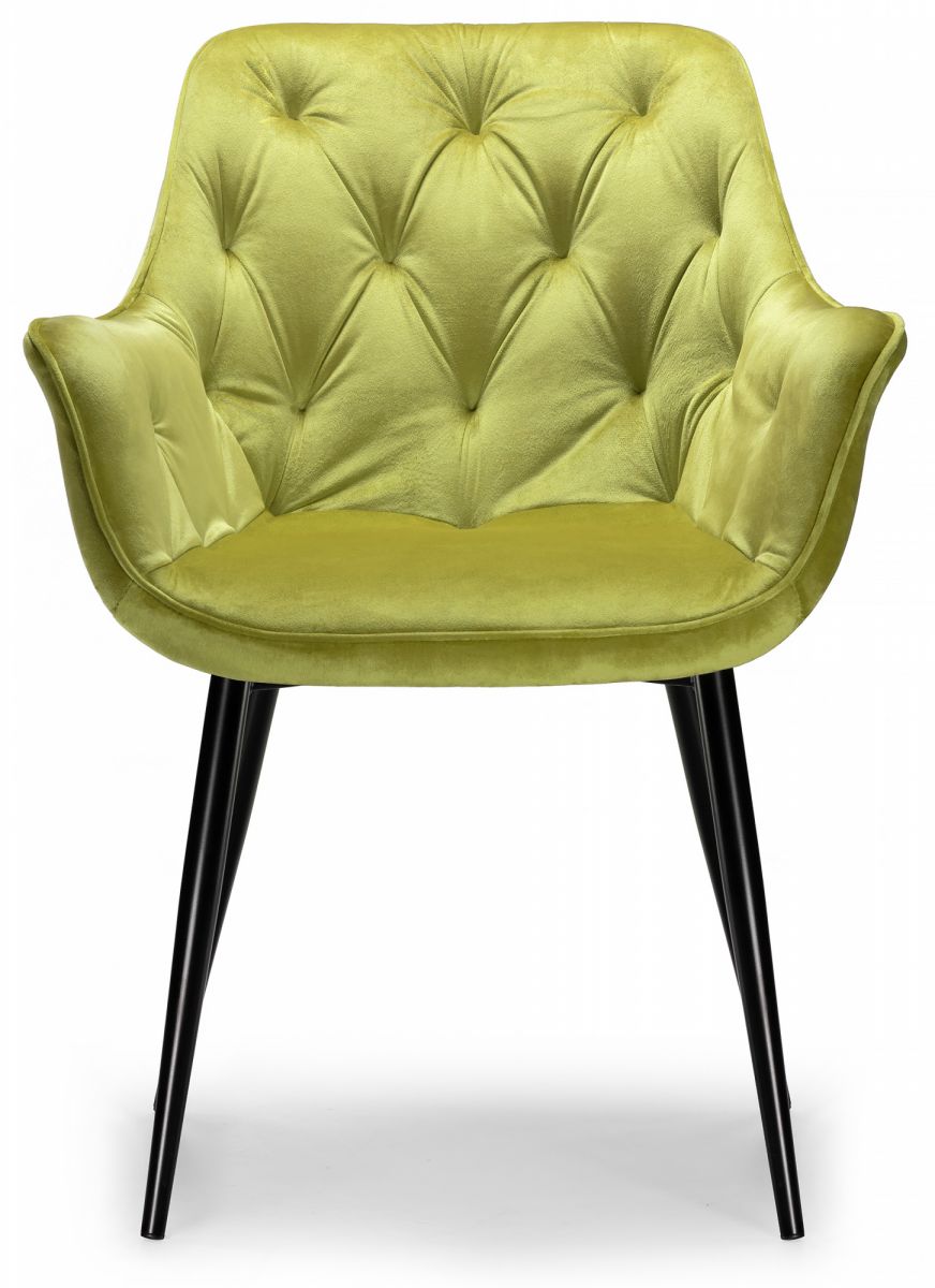 фото Стул на металлокаркасе remo khaki / black woodville