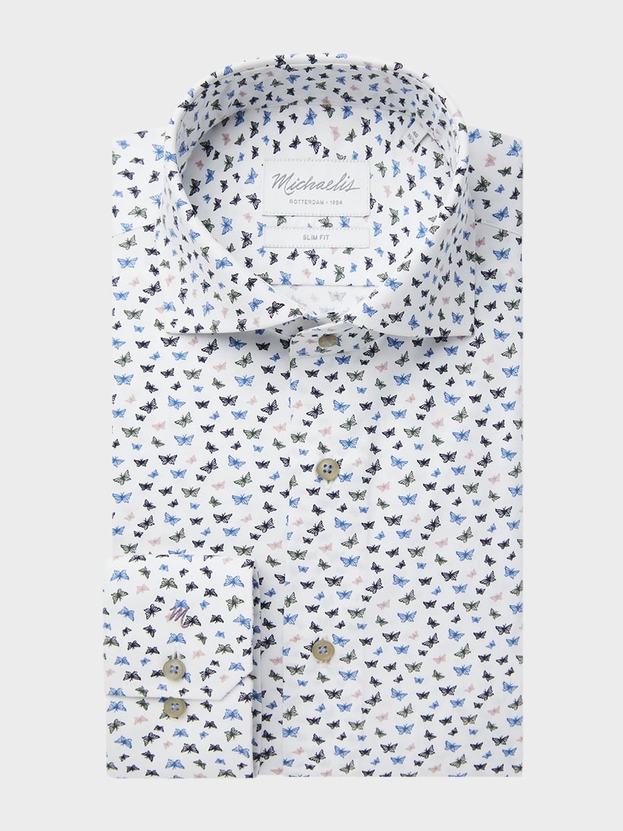 Рубашка мужская PROFUOMO PMRH100001 белая L; 46 EU; 42 DE
