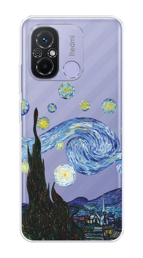 

Чехол Homey на Redmi 12C "Ночь Ван Гога", Голубой;синий;черный, 317550-1