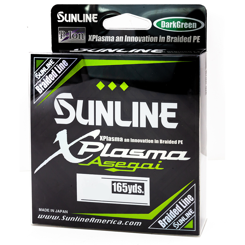 

Леска плетеная SunLine X-Plasma 0,153 мм, 150 м, 3,6 кг, dark green, Зеленый
