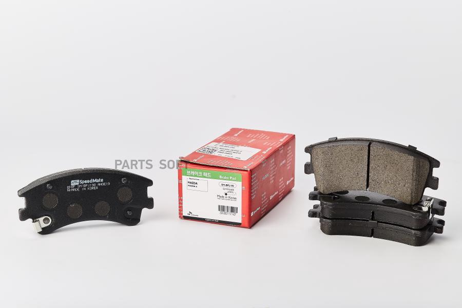 Колодки MAZDA (6(GG) 2002-2007,6(GY)2002-2007) 1шт SPEEDMATE SM-BPJ190