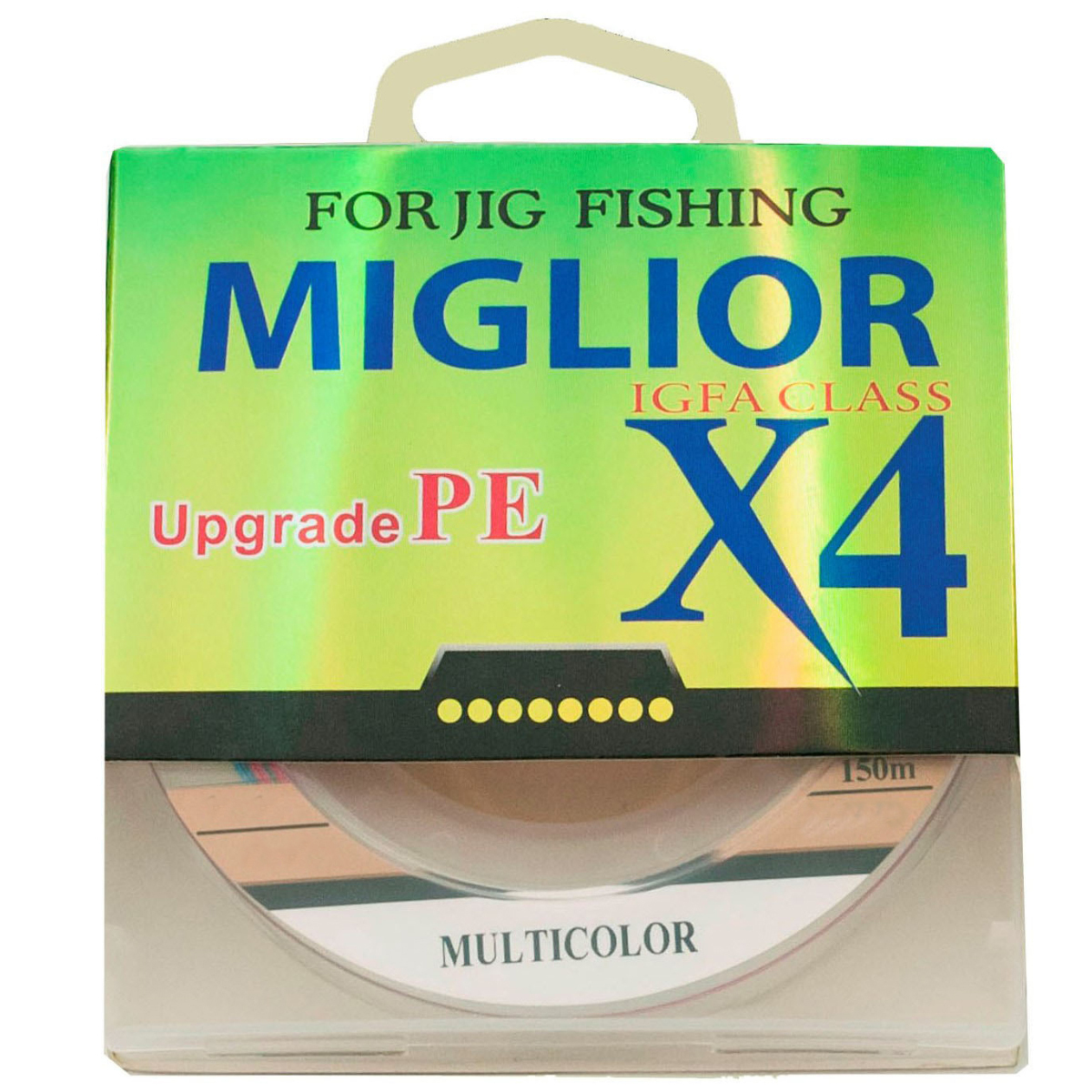 Леска плетеная Fish Season Miglior 0,20 мм, 150 м, 15 кг, multicolor