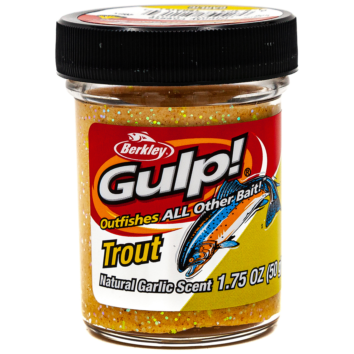 

Форелевая паста Berkley Gulp! Dough Natural Scent Glitter 50 гр Чеснок, Желтый, Gulp! Dough Natural Scent Glitter