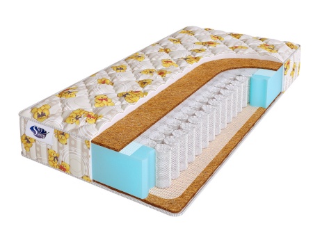 

Матрас SkySleep 90 x 120 KIDDY Cocos TFK, Разноцветный, KIDDY COCOS TFK