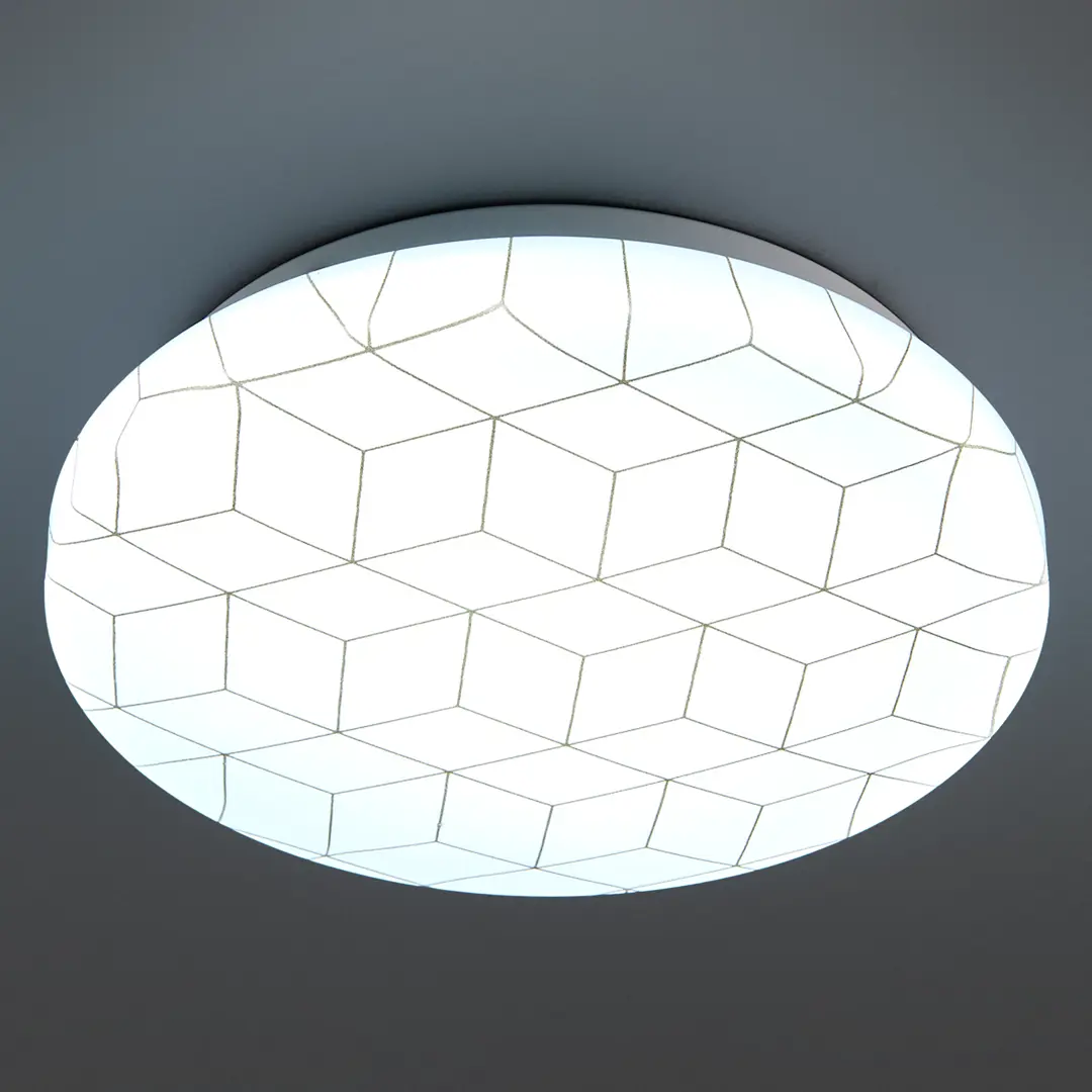 Светильник настенно-потолочный светодиодный Mosaic 8 м? холодный белый свет цвет белый