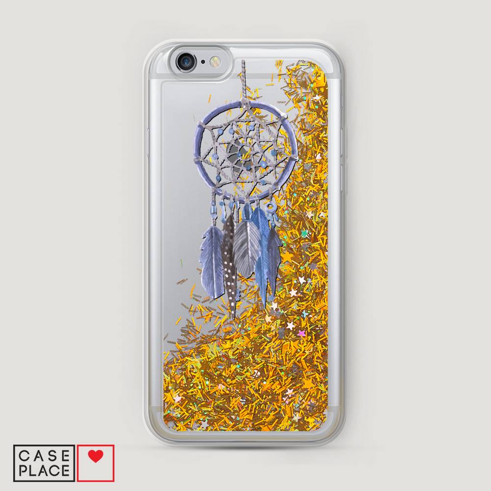 

Чехол Awog на Apple iPhone 6S / Айфон 6S "Синий ловец снов акварель", Разноцветный, 0104S90-1