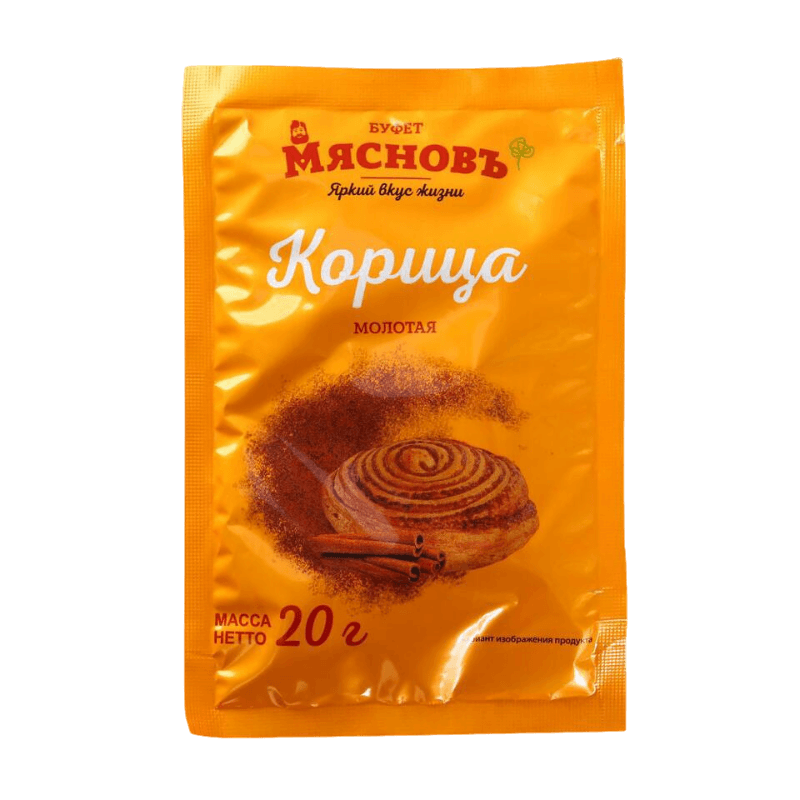 

Корица МясновЪ БУФЕТ молотая 20 г