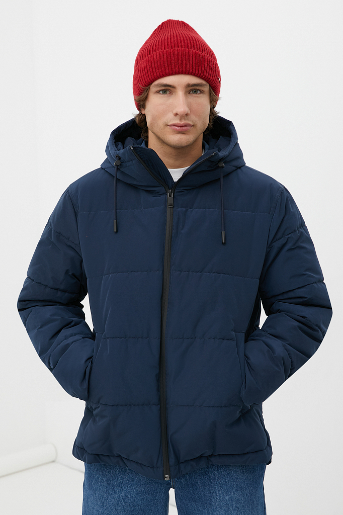 

Куртка мужская Finn Flare FWB21019 синяя 3XL, Синий, FWB21019