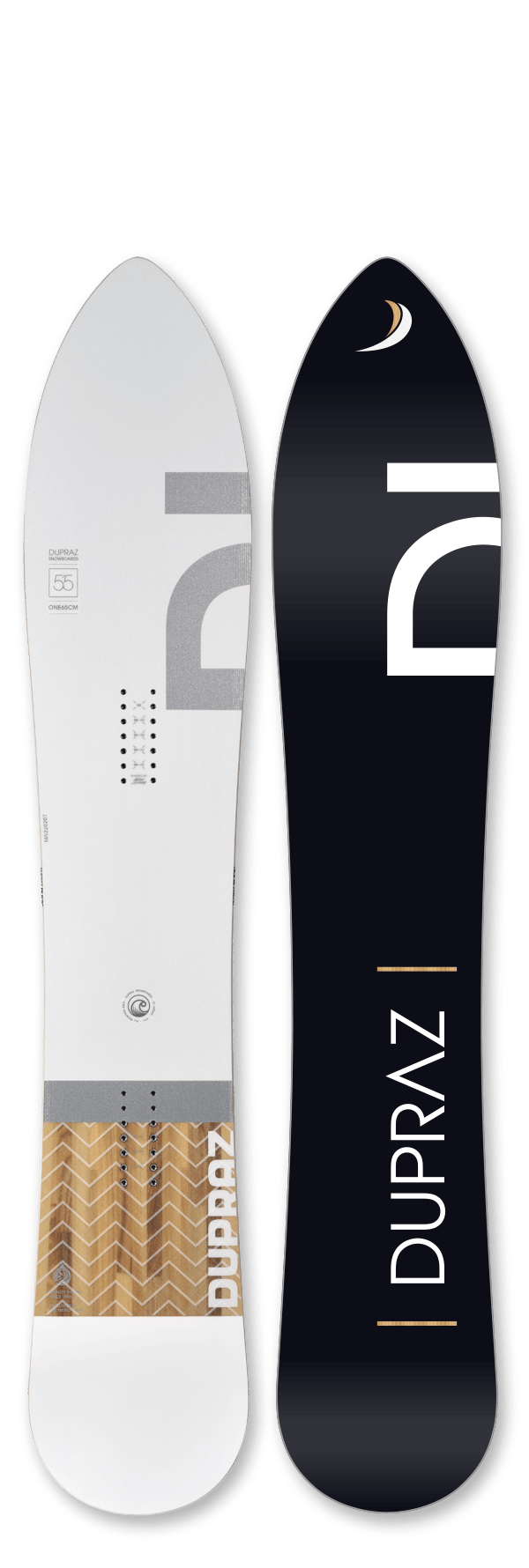 

Сноуборд DUPRAZ DI 5'5" Std white 165 см 2023, Белый, DI 5'5 Std