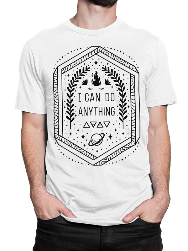 

Футболка мужская DreamShirts Studio Я могу всё / I can do anything / белая XS, Белый, Я могу всё / I can do anything /