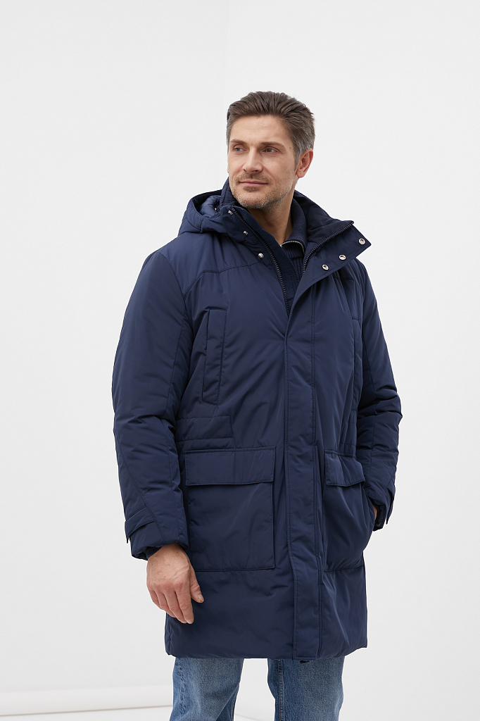 

Куртка мужская Finn Flare FWB26063 синяя 3XL, FWB26063