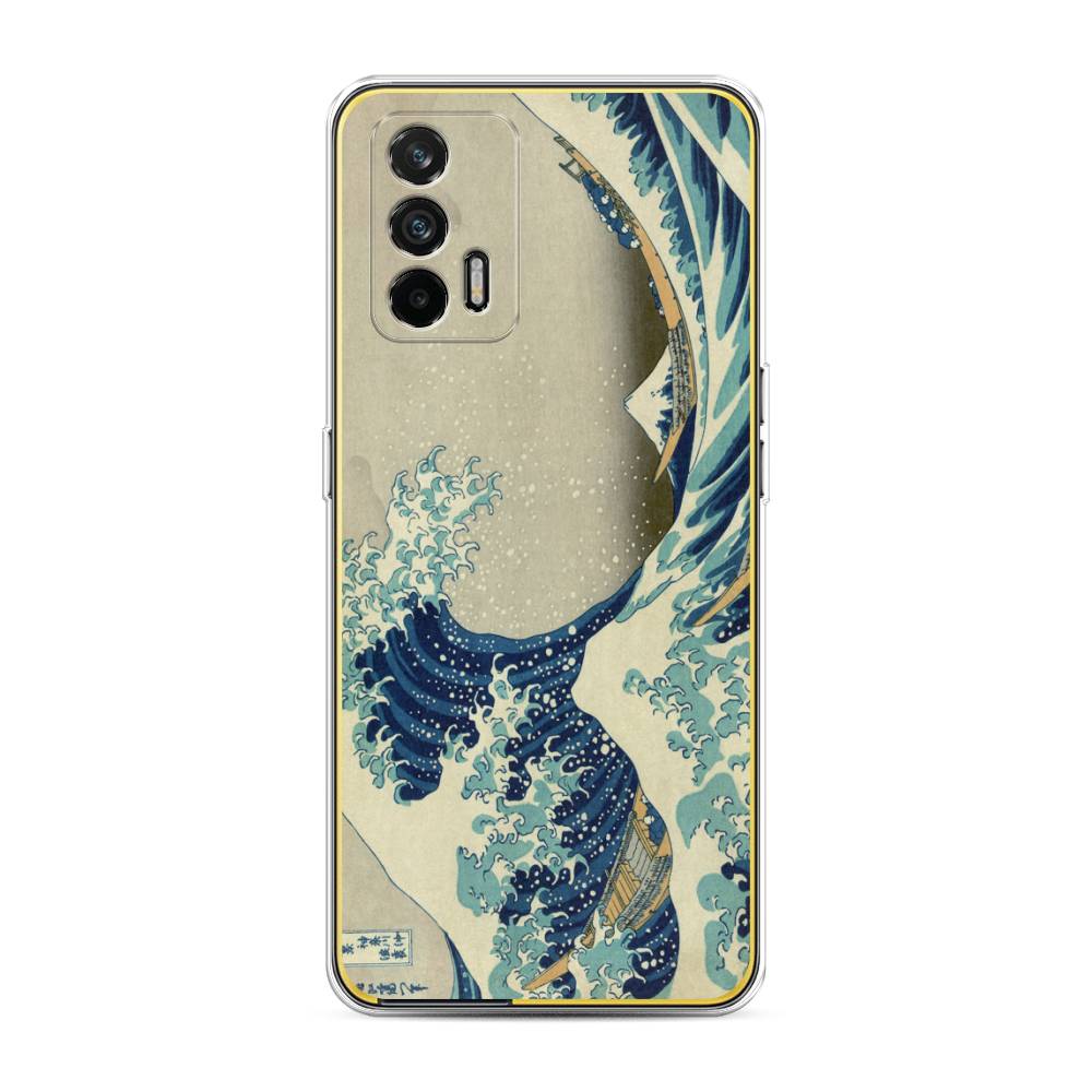 

Чехол Awog на Realme GT "Большая волна в Канагаве", Разноцветный, 256350-9