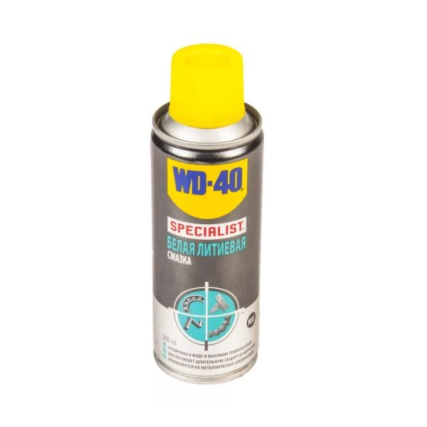 фото Смазка литиевая wd-40 sp70261 specialist белая 200 мл