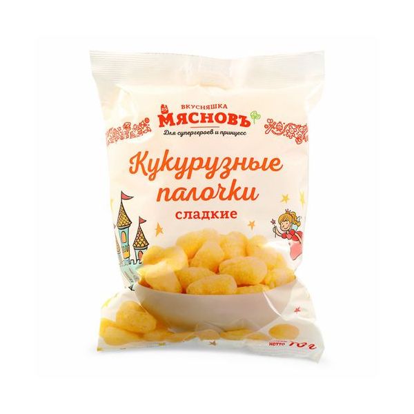 

Кукурузные снеки МясновЪ ВКУСНЯШКА 120 г