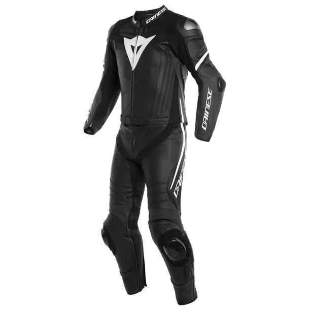 фото Комбинезон кожаный dainese laguna seca 4 2pcs suit black-matt/black-matt/white (р.52)