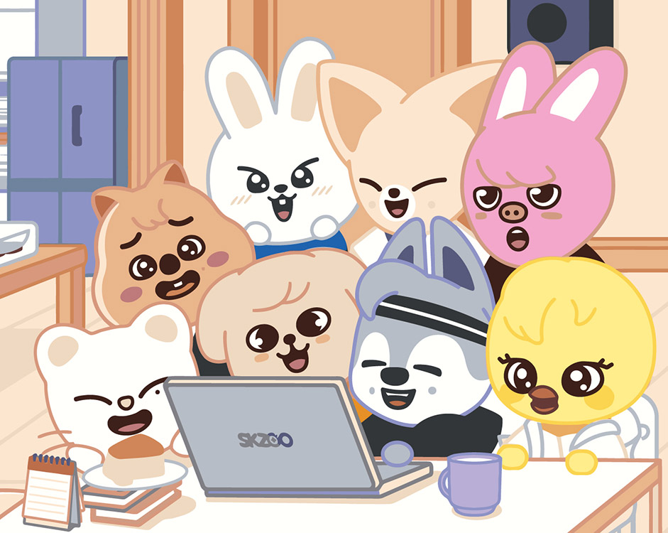 

Картина по номерам Цветное Stray Kids Стрей Кидс KPOP кпоп Аниме