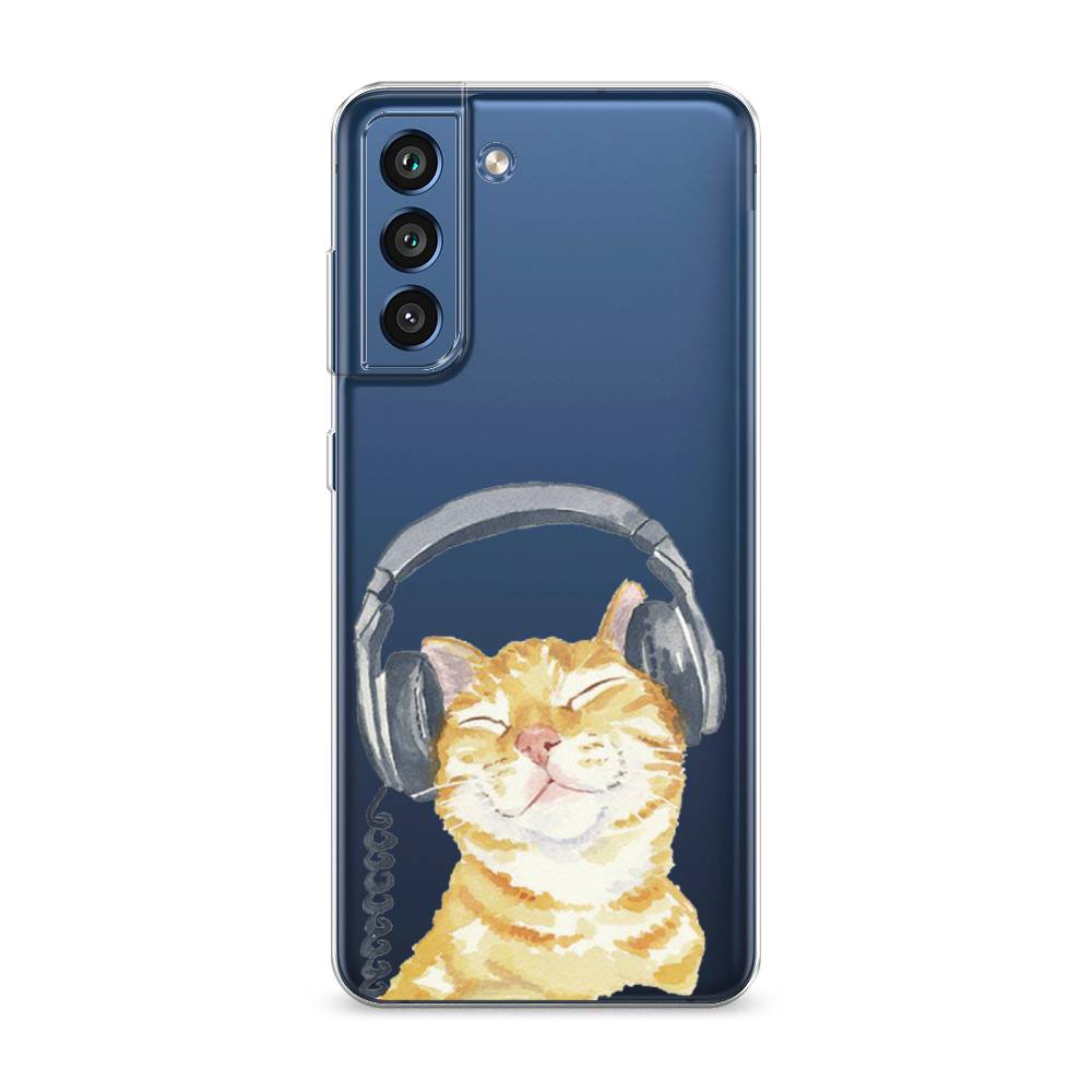

Чехол Awog "Кот меломан" для Samsung Galaxy S21 FE 5G