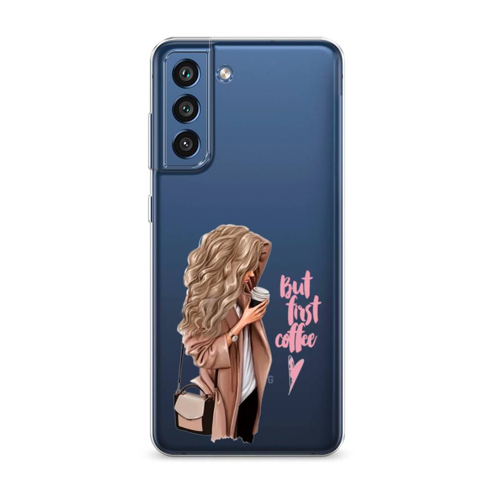 

Чехол Awog "Девушка с кофе" для Samsung Galaxy S21 FE 5G