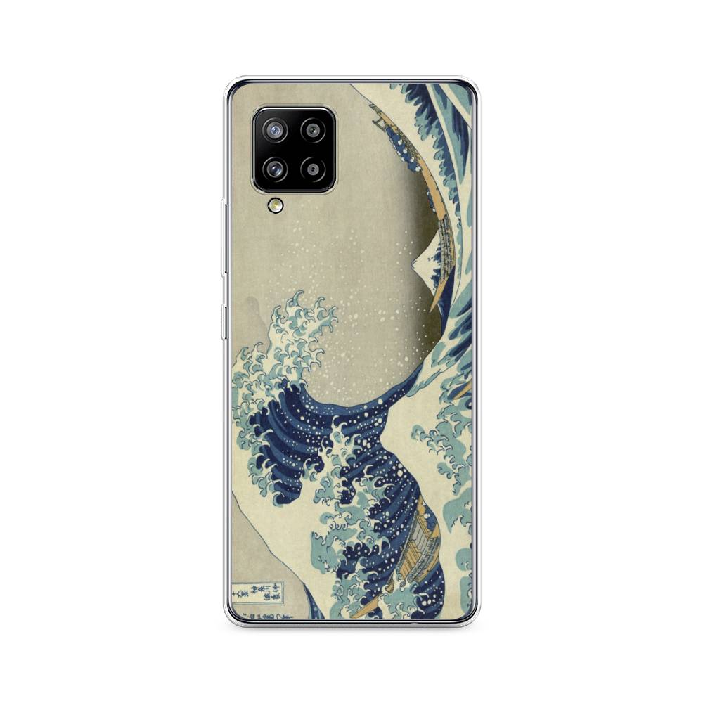 Чехол Awog на Samsung Galaxy A42 / Самсунг A42 Большая волна в Канагаве