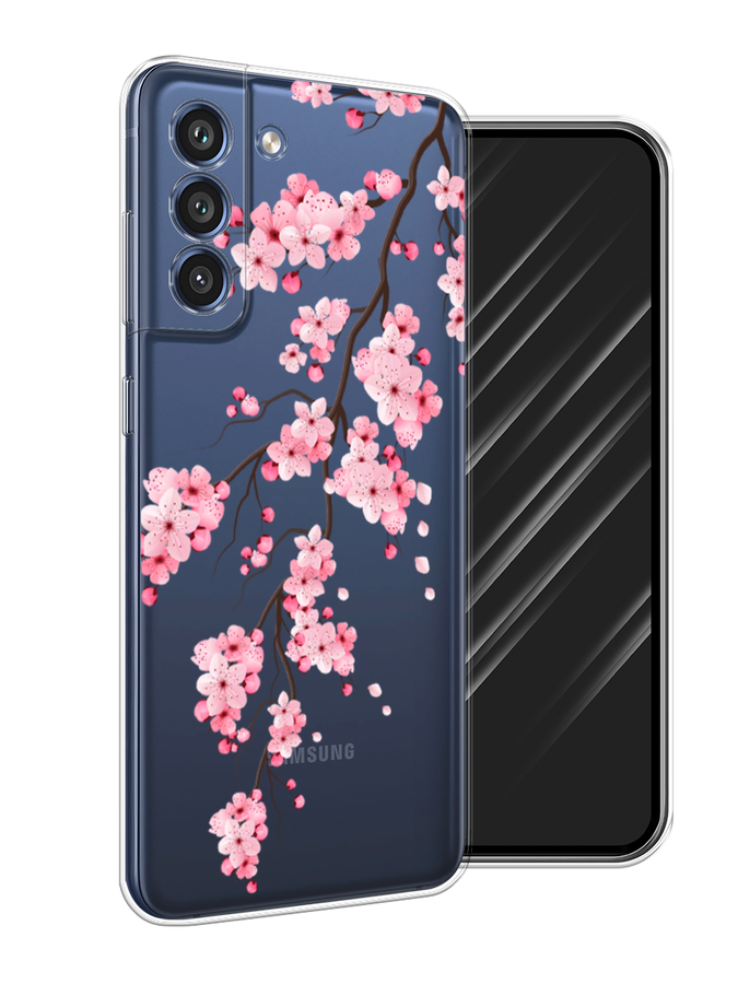 

Чехол Awog на Samsung Galaxy S21 FE 5G / Самсунг S21 FE 5G "Розовая сакура", Розовый;коричневый, 2103050-8