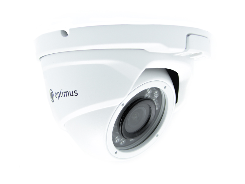 Камера видеонаблюдения (AHD/TVI/CVI/CVBS) купольная 2Мп Optimus AHD-H042.1(2.8)E CMOS SONY