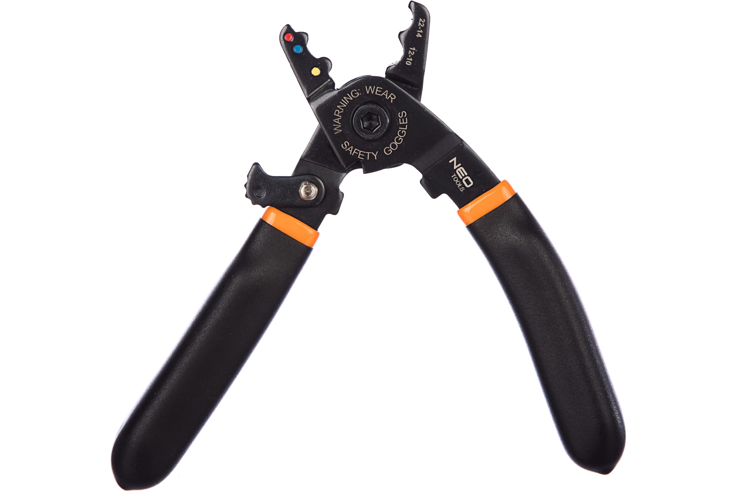 NEO Tools Клещи для обжима кабельных наконечников 01-523 клещи для обжима кабельных наконечников клемм unior