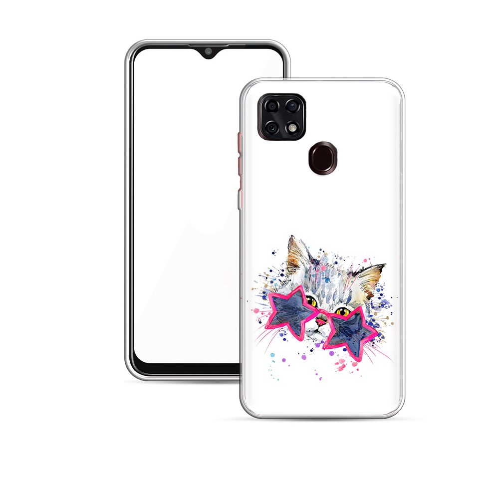 

Чехол MyPads Tocco для ZTE V2020 звездные очки (PT226946.457.353), Прозрачный, Tocco