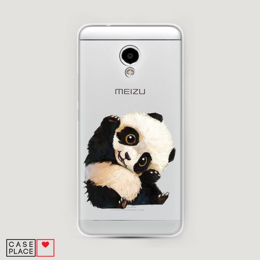 

Чехол Awog "Большеглазая панда" для Meizu M5S