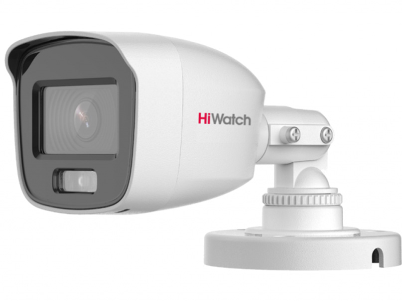 фото Камера видеонаблюдения ahd/tvi/cvi/cvbs цилиндрическая 2мп hiwatch hd ds-t200l (6 mm)