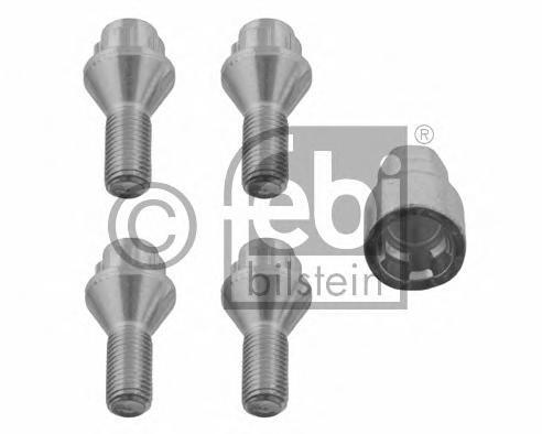 

Болт колеса секретка 12x1.5x23 мм 17sw комплект febi 27047