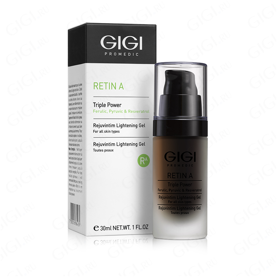 Отбеливающий гель для деликатных зон GIGI Retin A RejuvIntim Whitening Gel 30мл shokubutsu крем гель для душа вишня и молочко хоккайдо whitening cherry