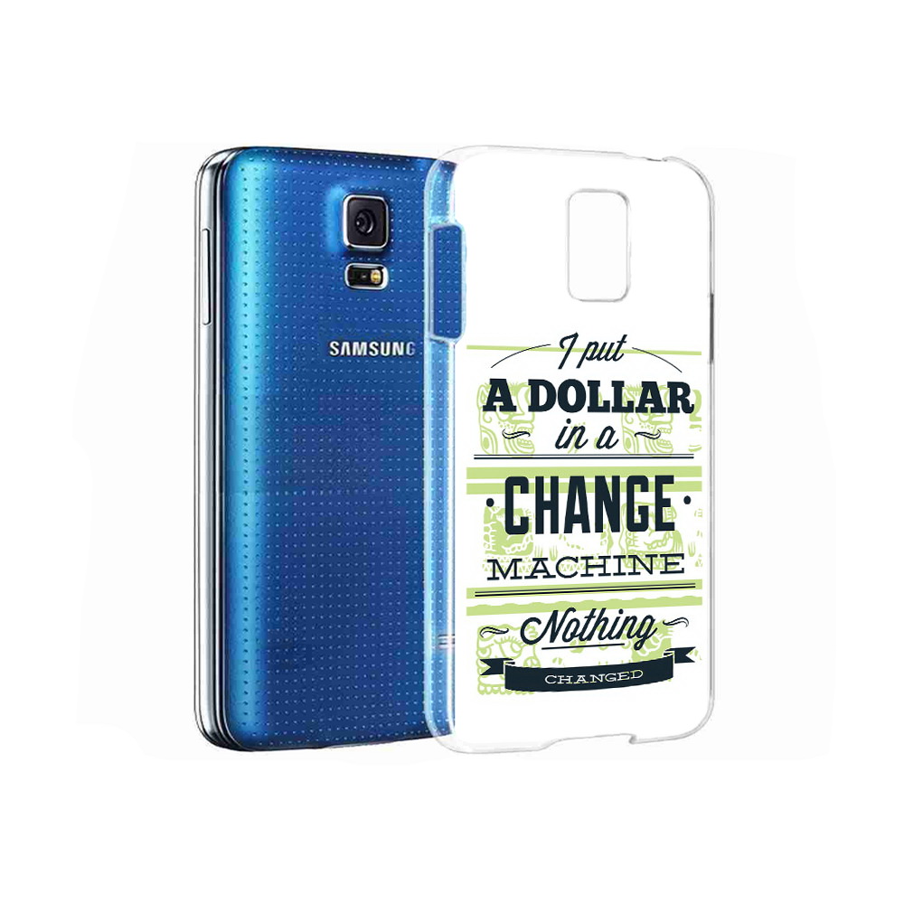 

Чехол MyPads Tocco для Samsung Galaxy S5 доллар надпись (PT12196.512.336), Прозрачный, Tocco