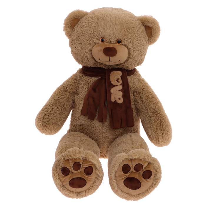 

Мягкая игрушка Kult of toys Медведь Филипп цвет кофейный 130 см, Коричневый