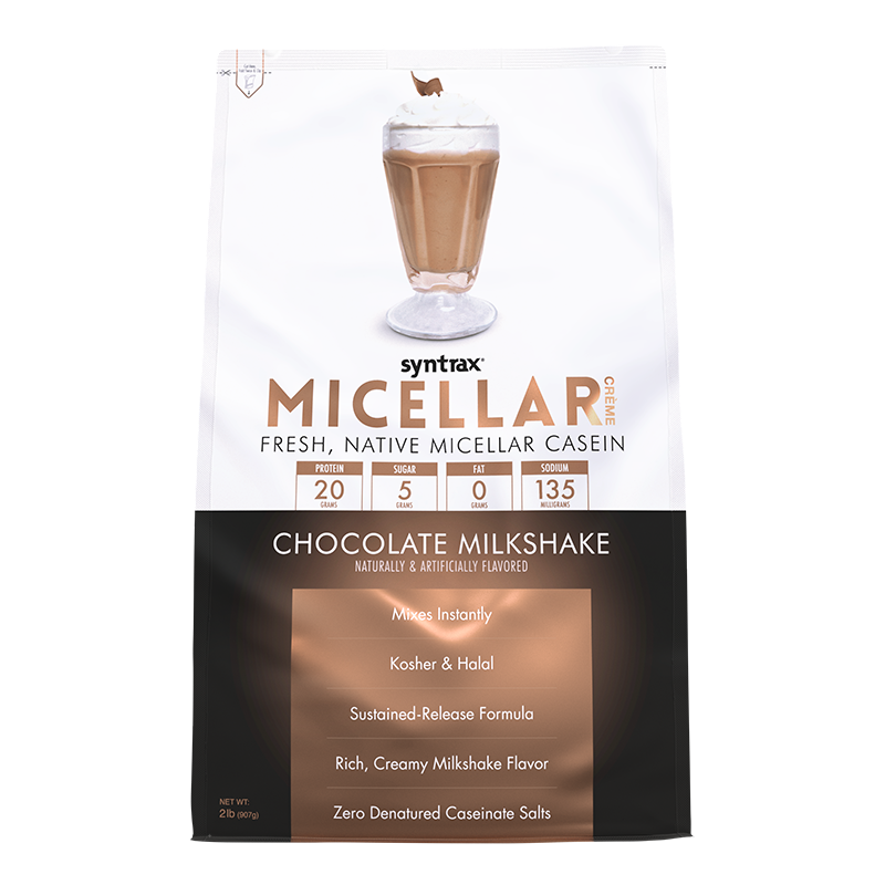 Протеин Syntrax Micellar Creme, 912 г, chocolate milkshake