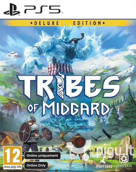 Игра Tribes of Midgard Deluxe Edition Русская Версия PS5 3350₽