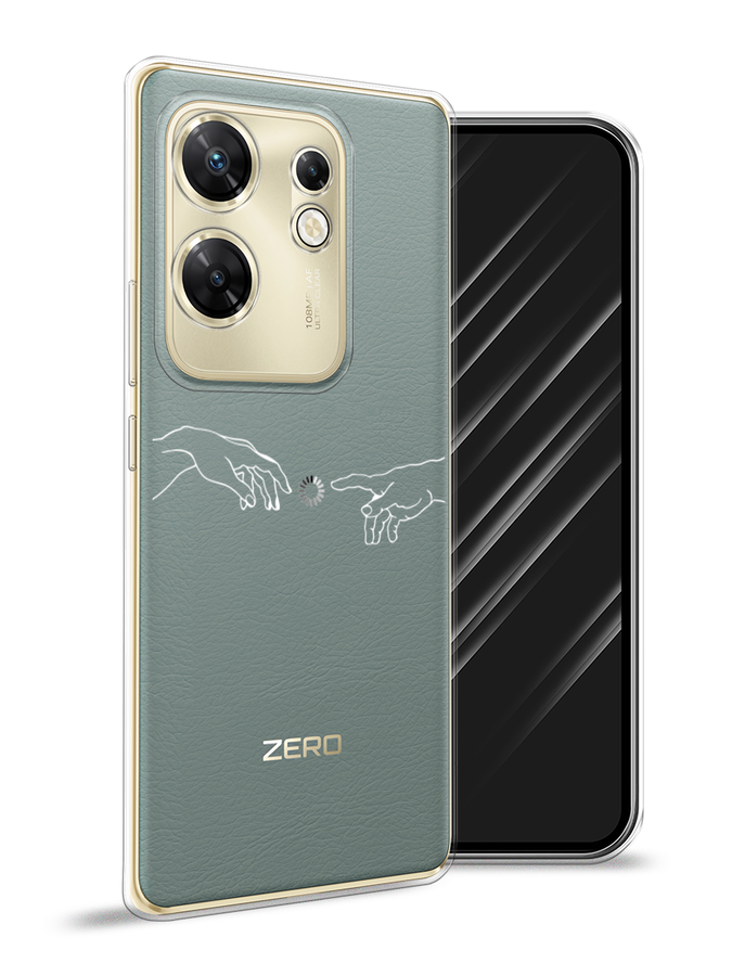 

Чехол Awog на Infinix Zero 30 4G "Загрузка творения", Белый;серый;прозрачный, 3105050-1