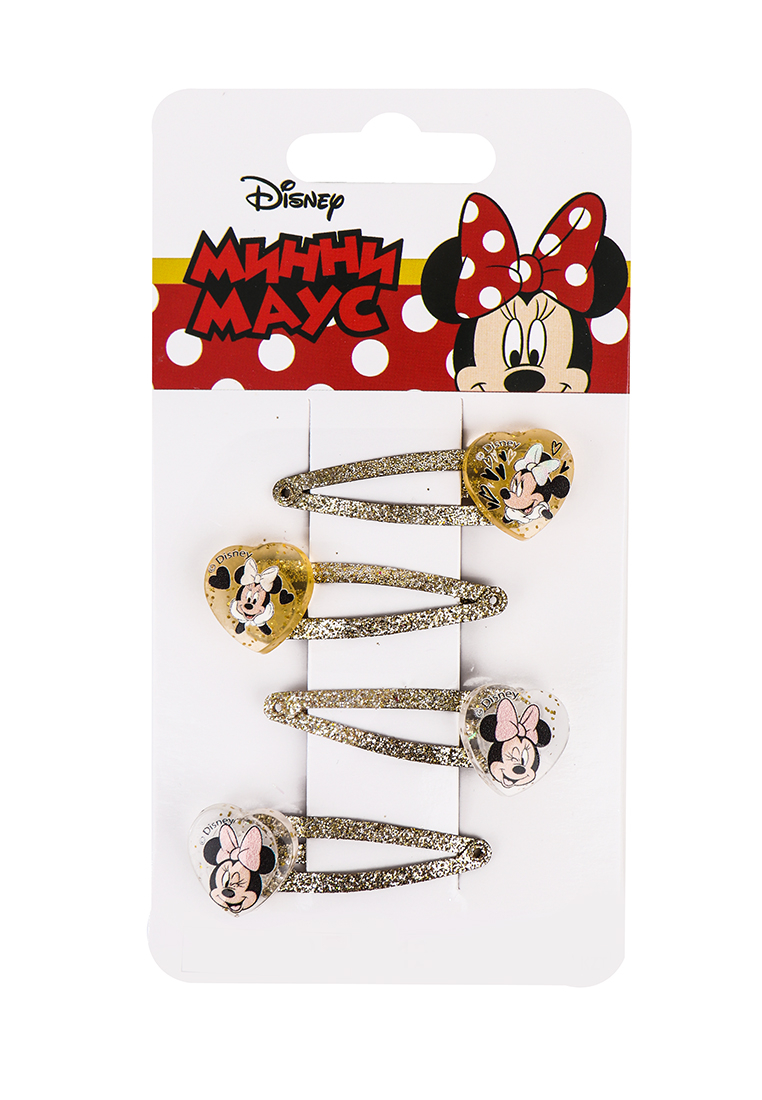 Заколка Minnie Mouse L0589 цв. золотистый