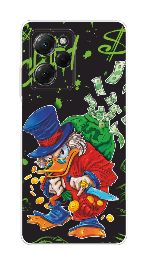 

Чехол Homey на Poco X5 Pro 5G "Скрудж Макдак с мешком денег", Красный;синий;зеленый;черный, 318050-1