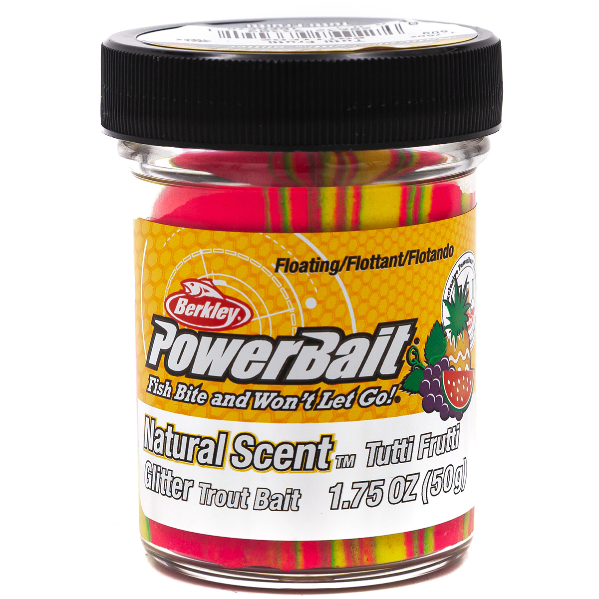 

Форелевая паста Berkley PowerBait Natural Scent 50 гр Тутти Фрутти, Fruit Range, Розовый, PowerBait Natural Scent