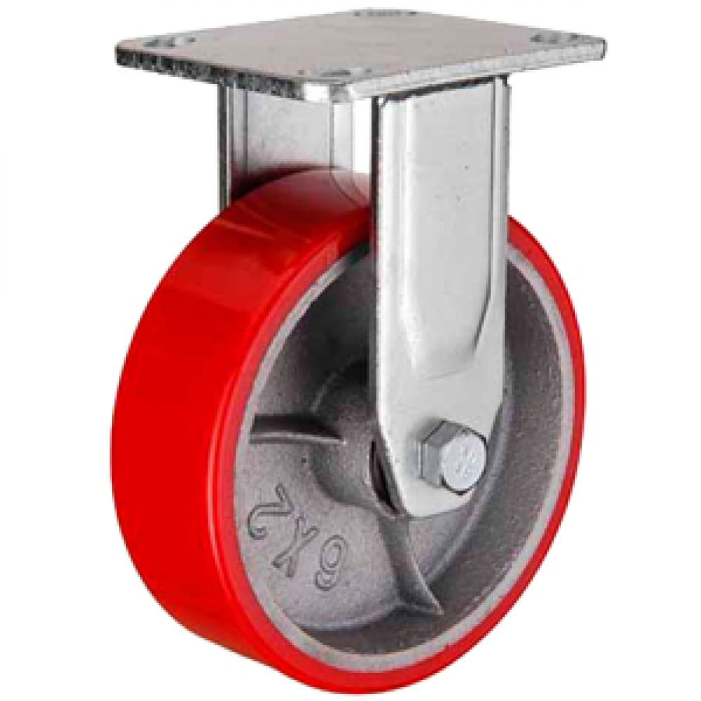 Большегрузное полиуретановое колесо неповоротное FCP 46 (10 мм; 230 кг) А5 1000105 колесо большегрузное полиуретановое поворотное scp63 160 мм mfk torg 1043160