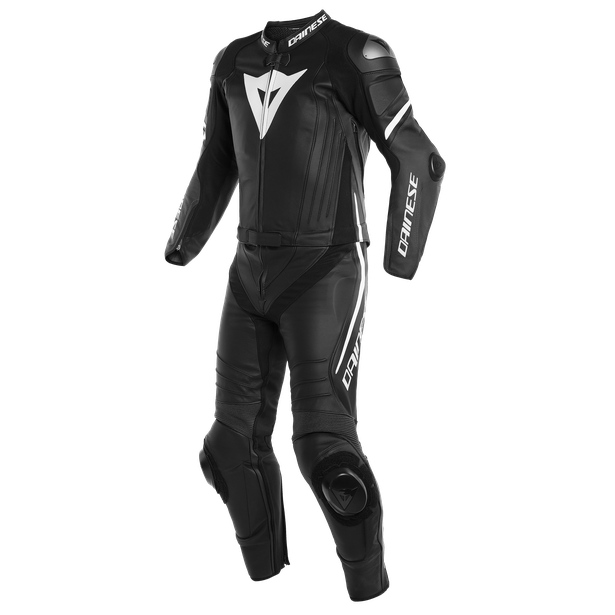 фото Комбинезон кожаный dainese laguna seca 4 2pcs suit black-matt/black-matt/white (р.56)