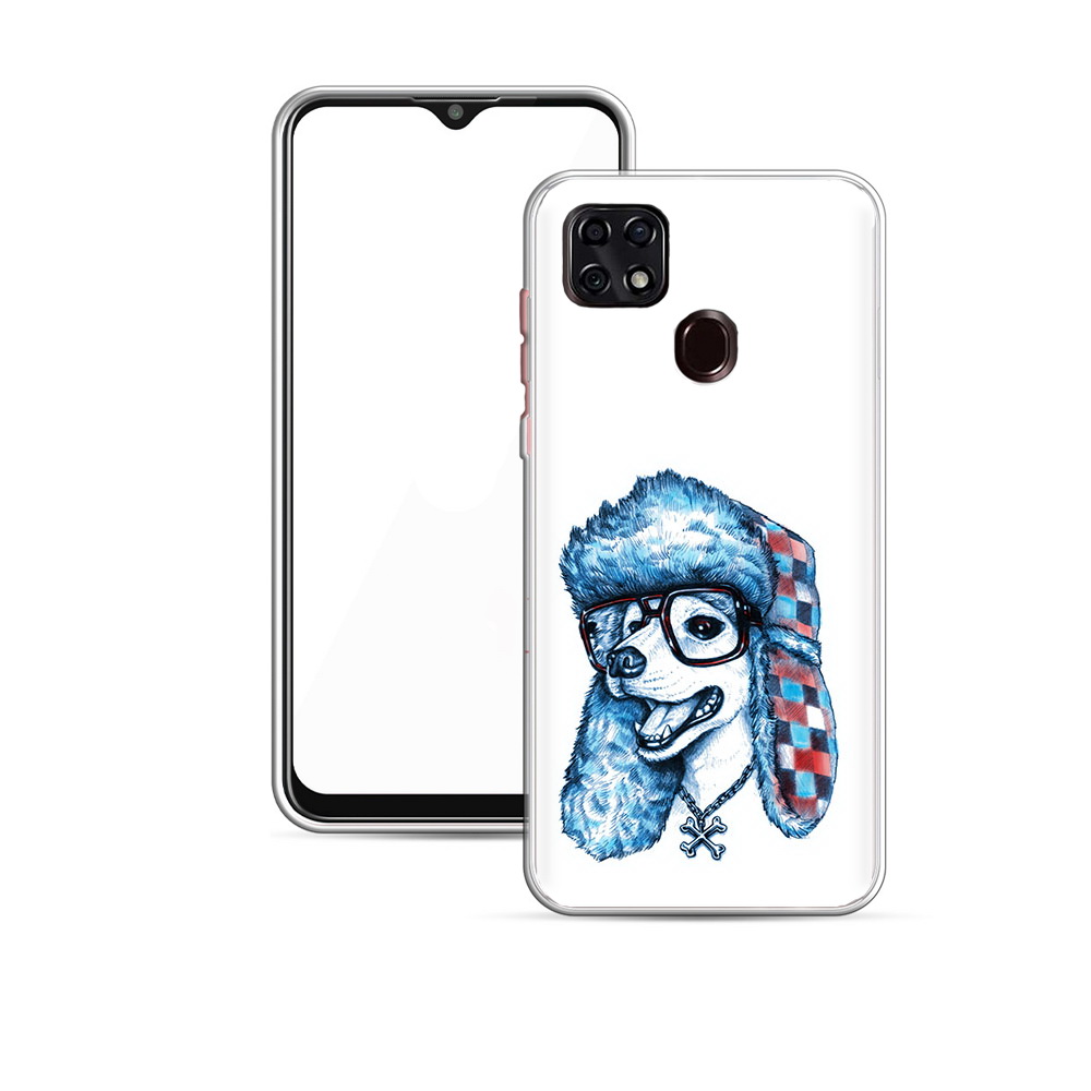 

Чехол MyPads Tocco для ZTE V2020 зимний пес (PT226946.457.362), Прозрачный, Tocco