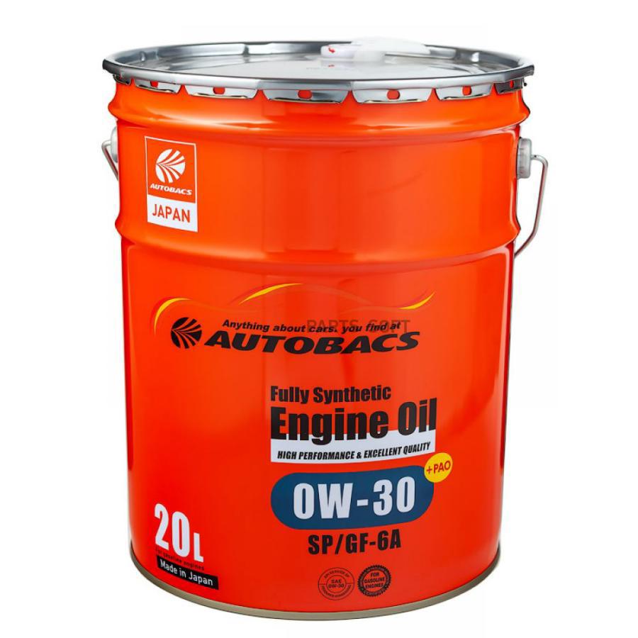 

Моторное масло AUTOBACS Sp/Gf-6 синтетическое 0W30 20л