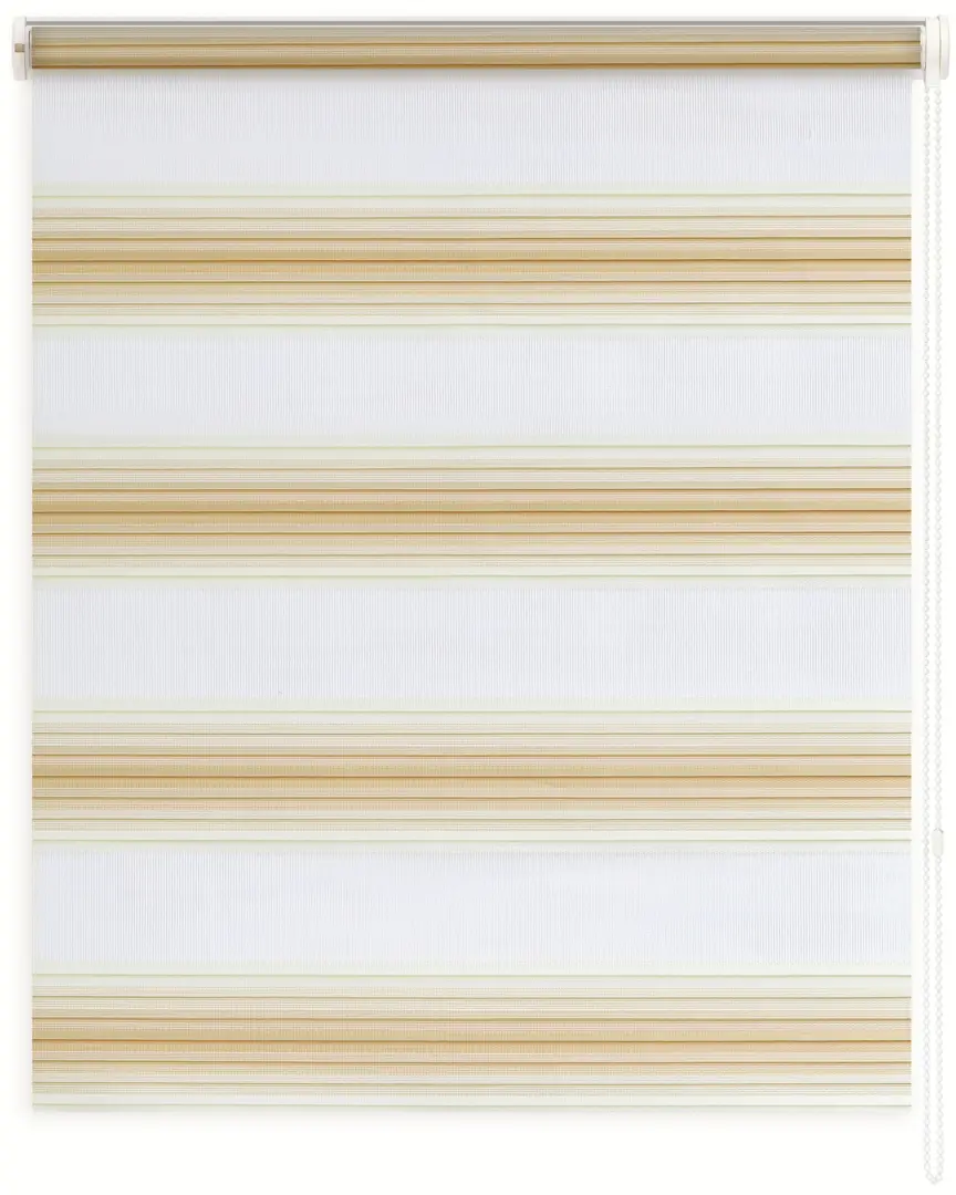 

Штора рулонная день-ночь Palermo 70x160 см бежевая