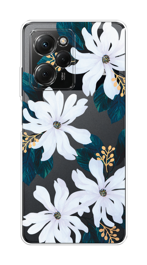 

Чехол Homey на Poco X5 Pro 5G "Delilah Flower", Зеленый;белый, 318050-1